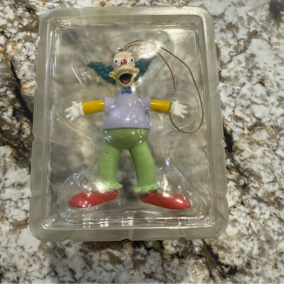 The Simpsons Krusty the Clown Ornament. New in Box - Picture 4 of 10